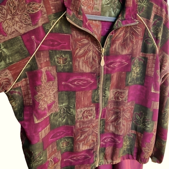 Vintage Teddi 2 pc zip up Jogger track suit Jacket and Pants set - Picture 7 of 13